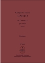 Canto Streichquartett Partitur und Stimmen