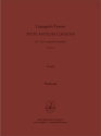 Sette Antiche Canzoni Kammerensemble Partitur und Stimmen