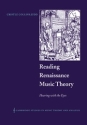 Reading Renaissance Music Theory Hearing with the Eyes Paperback