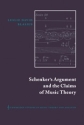 Schenker's Argument and the Claims of Music Theory  Paperback