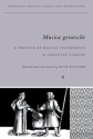 Musica Getutscht A Treatise on Musical Instruments (1511) by Sebastian Virdung Paperback
