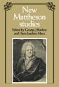 New Mattheson Studies  Paperback