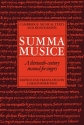 Summa Musice A Thirteenth-Century Manual for Singers Paperback