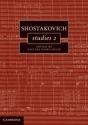 Shostakovich Studies 2  Hardback