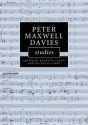 Peter Maxwell Davies Studies  Paperback