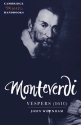 Monteverdi: Vespers (1610)  Hardback