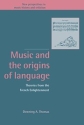 Music and the Origins of Language Theories from the French Enlightenment Hardback