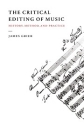 The Critical Editing of Music History, Method, and Practice Paperback
