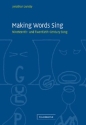 Making Words Sing Nineteenth- and Twentieth-Century Song Hardback
