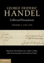 George Frideric Handel Collected Documents Hardback