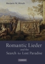 Romantic Lieder and the Search for Lost Paradise  Paperback