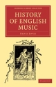 History of English Music  Paperback