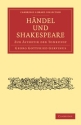 Hndel und Shakespeare Zur sthetik der Tonkunst Paperback