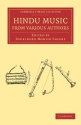 Hindu Music from Various Authors  Paperback