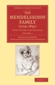 The Mendelssohn Family (17291847) From Letters and Journals Paperback