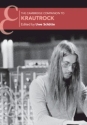 The Cambridge Companion to Krautrock  Hardback