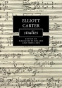 Elliott Carter Studies  Paperback