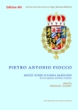 Motet Super flumina Babilonis 2 Soprane und Basso continuo Partitur und Stimmen