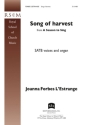 Song of Harvest Gemischter Chor mit Klavier/Orgel Chorpartitur