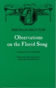 Observations on the Florid Song  Softcover