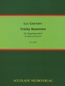 Tricky Bassoons fr Fagottquartett Partitur und Stimmen