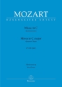 Missa in C KV 220 (196b) 'Spatzenmesse' fr Soli, gem Chor und Orchester Klavierauszug (la)