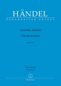Jubilate zur Feier des Friedens von Utrecht HWV 279 'Utrecht Jubilate'  Klavierauszug vokal, Urtextausgabe