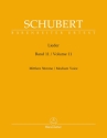 Lieder Band 11 f�r mittlere Stimme und Klavier Ausgabe in deutsch/englisch