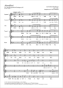 Abendlied Coro SSATTB Partitur