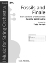 Fossils and Finale Streichorchester Partitur