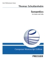 Sonantics Gitarre und Violoncello Spielpartitur