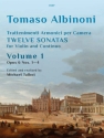 Trattenimenti armonici per camera  Twelve Sonatas, Op. 6 No. 14, Vol. 1 Violin & Piano