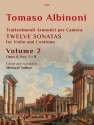 Trattenimenti armonici per camera  Twelve Sonatas, Op. 6 No. 58, Vol. 2 Violin & Piano