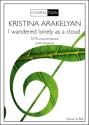 I wandered lonely. SATB SATB