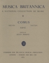 The Masque of Comus Score