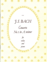 Concerto in A minor (BWV 1041) Violin & Piano