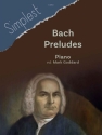 Simplest Bach Preludes. Piano Piano