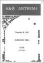 Jubilate Deo SATB and Organ