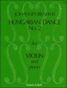 Hungarian Dance No. 2 arranged by J. Hubay for Violin and Piano Violin and Piano