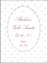 Sonata in F minor, Op. 120, No. 1 for Viola and Piano Viola and Piano