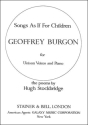 Songs as if for Children Unison and piano