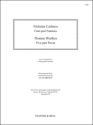 4-part Fantasia and 5-part Pavan (from MB96). Parts Viol consort