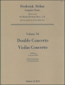 Double Concerto for Violin, Cello and Orchestra (ed Beecham) Full Score