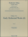 Early Orchestral Works: I Full Score