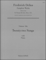 Songs with Piano, 22 Voice & Piano