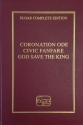 Coronation Ode, Civic Fanfare, God save the King Score