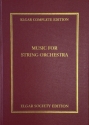 Music for string orchestra Score