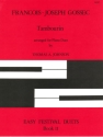 Tambourin. Arranged by Thomas A. Johnson Piano