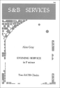 Evening Service in F minor SATB (double choir)