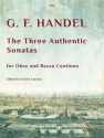 The Three Authentic Sonatas Oboe